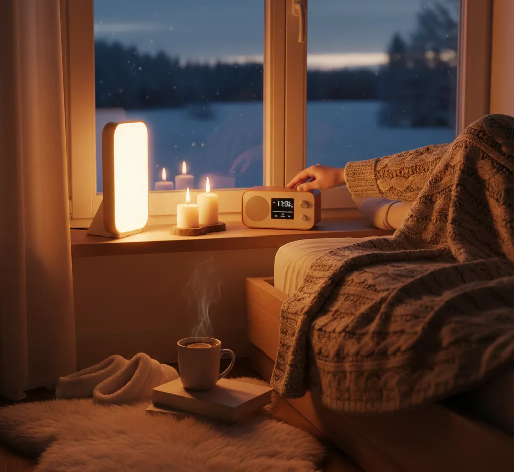 Ankstyvas kėlimasis žiemą: kaip susikurti šviesą ir šilumą tamsiausiu metų laiku