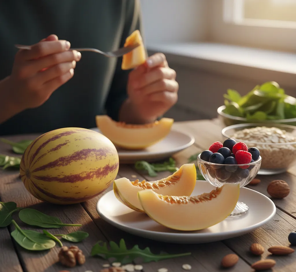 Ar pepino melionas vakare gali padėti mažinti cholesterolį?