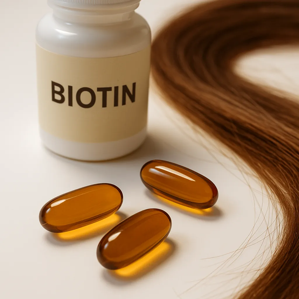 Biotinas plaukams: natūralus grožio ir stiprybės šaltinis