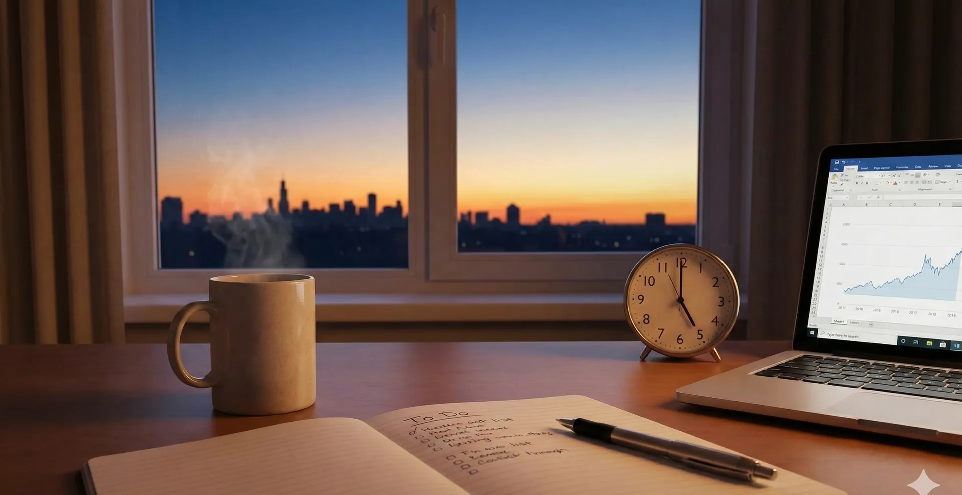 Darbo produktyvumas pradedant nuo 5 ryto: kaip ankstyvas rytas keičia tavo dieną