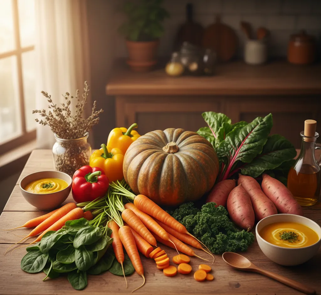Daržovės su daug vitamino A rudeniui: ką rinktis ir kaip ruošti