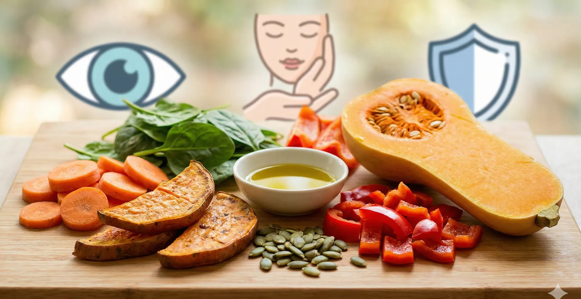 Daržovės su vitaminu A kasdienai: kaip pasirūpinti regėjimu, oda ir imunitetu