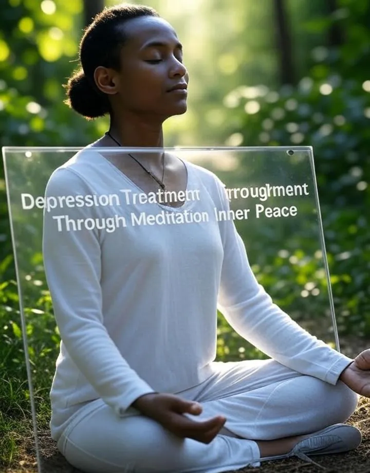 Depresijos gydymas meditacijos pagalba: kelias į vidinę ramybę