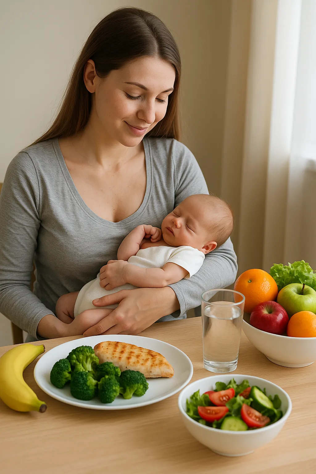 Dieta po gimdymo: kaip subalansuoti mitybą, atgauti jėgas ir palaikyti sveikatą