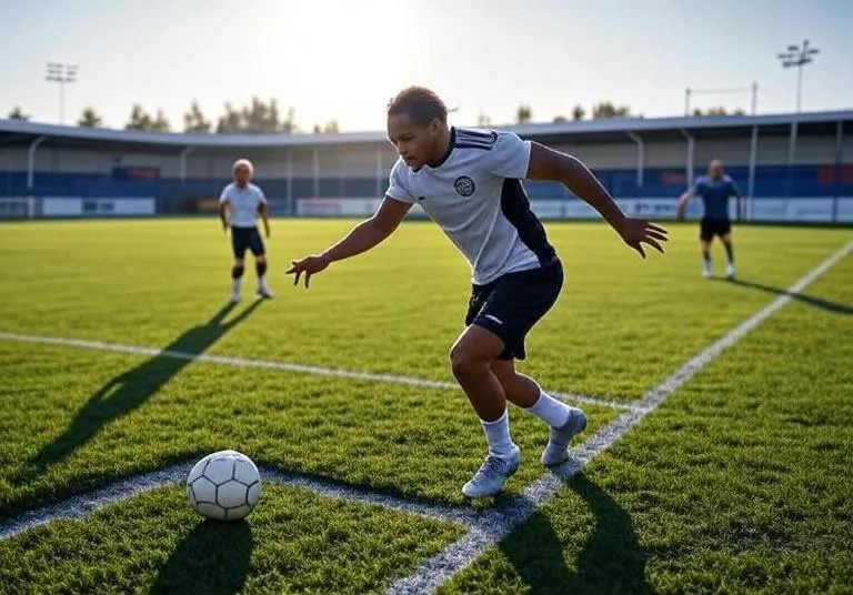 Futbolas lauko aikštėje: vikrumo treniruočių mokslas