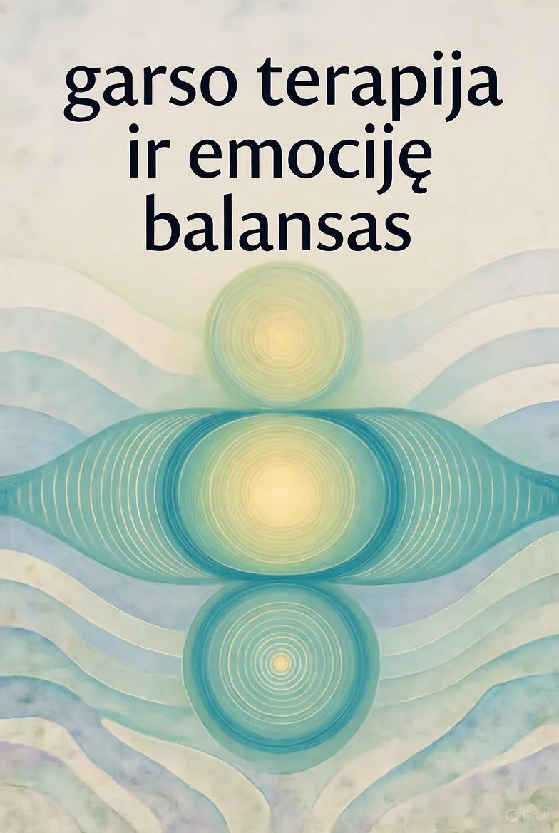 Garso Terapija: Harmoningi Garsai Emocijų Balanso Atkūrai