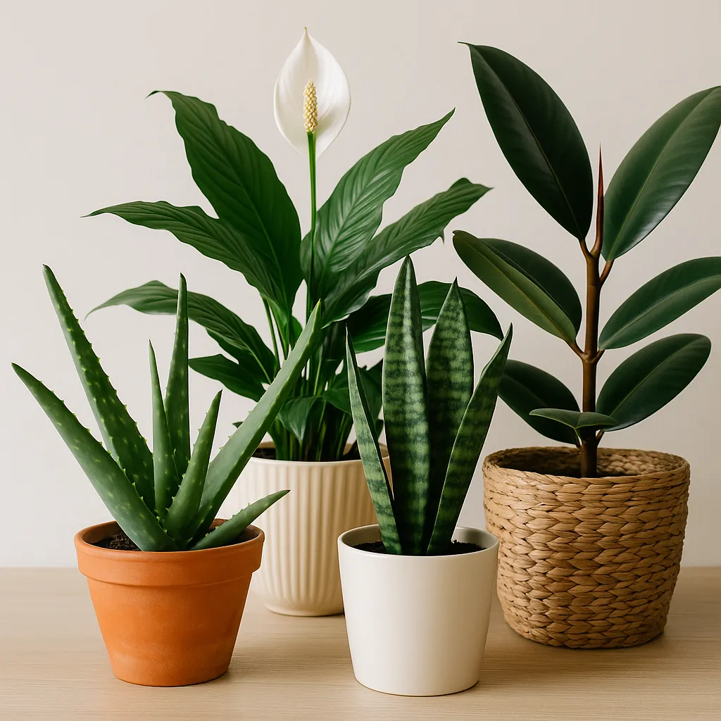 Geriausi augalai oro kokybei: natūralūs namų oro valytojai