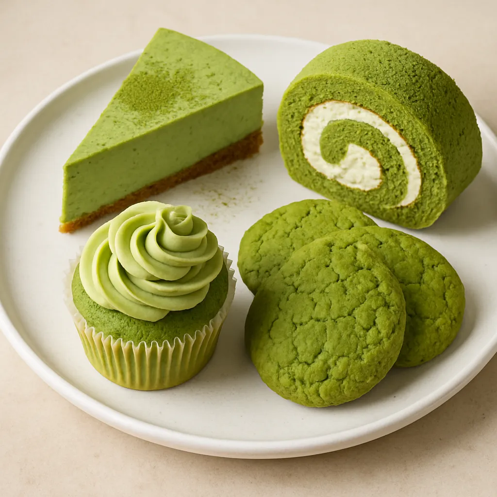 Geriausi matcha kepinių receptai: atraskite žaliąją harmoniją virtuvėje