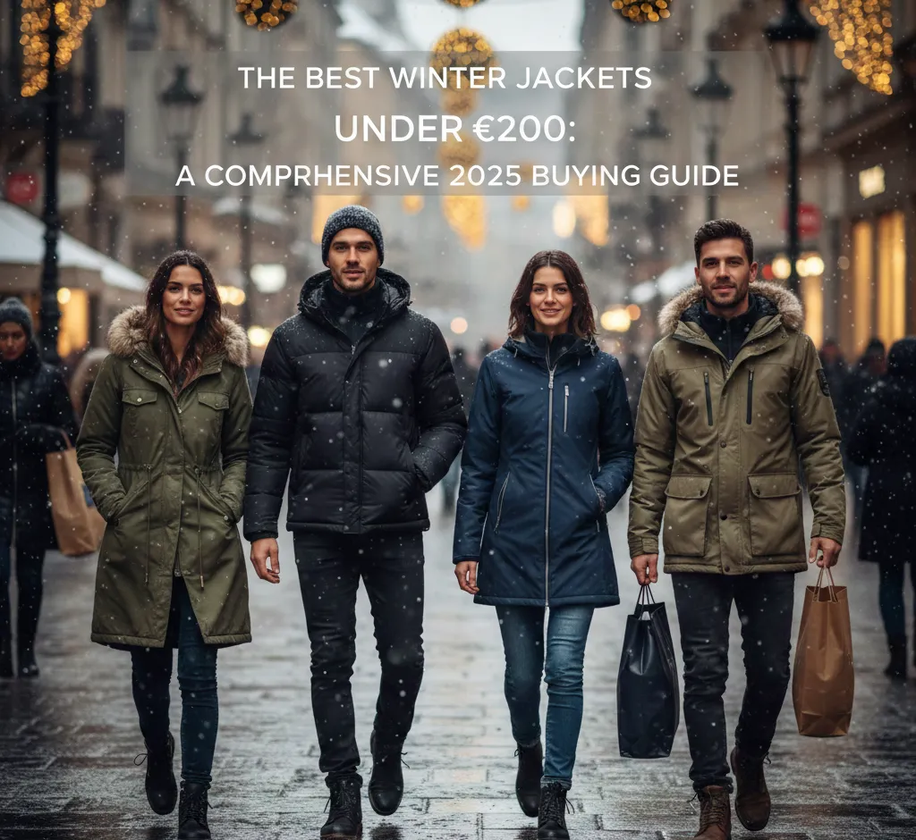 Geriausios žieminės striukės iki 200 €: išsamus 2025 pirkimo gidas