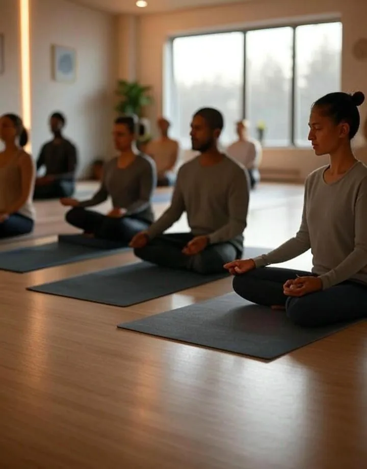 Joga meditacijos erdvėje: kaip ji padeda reguliuoti emocijas