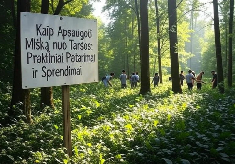 Kaip Apsaugoti Mišką nuo Taršos: Praktiniai Patarimai ir Sprendimai