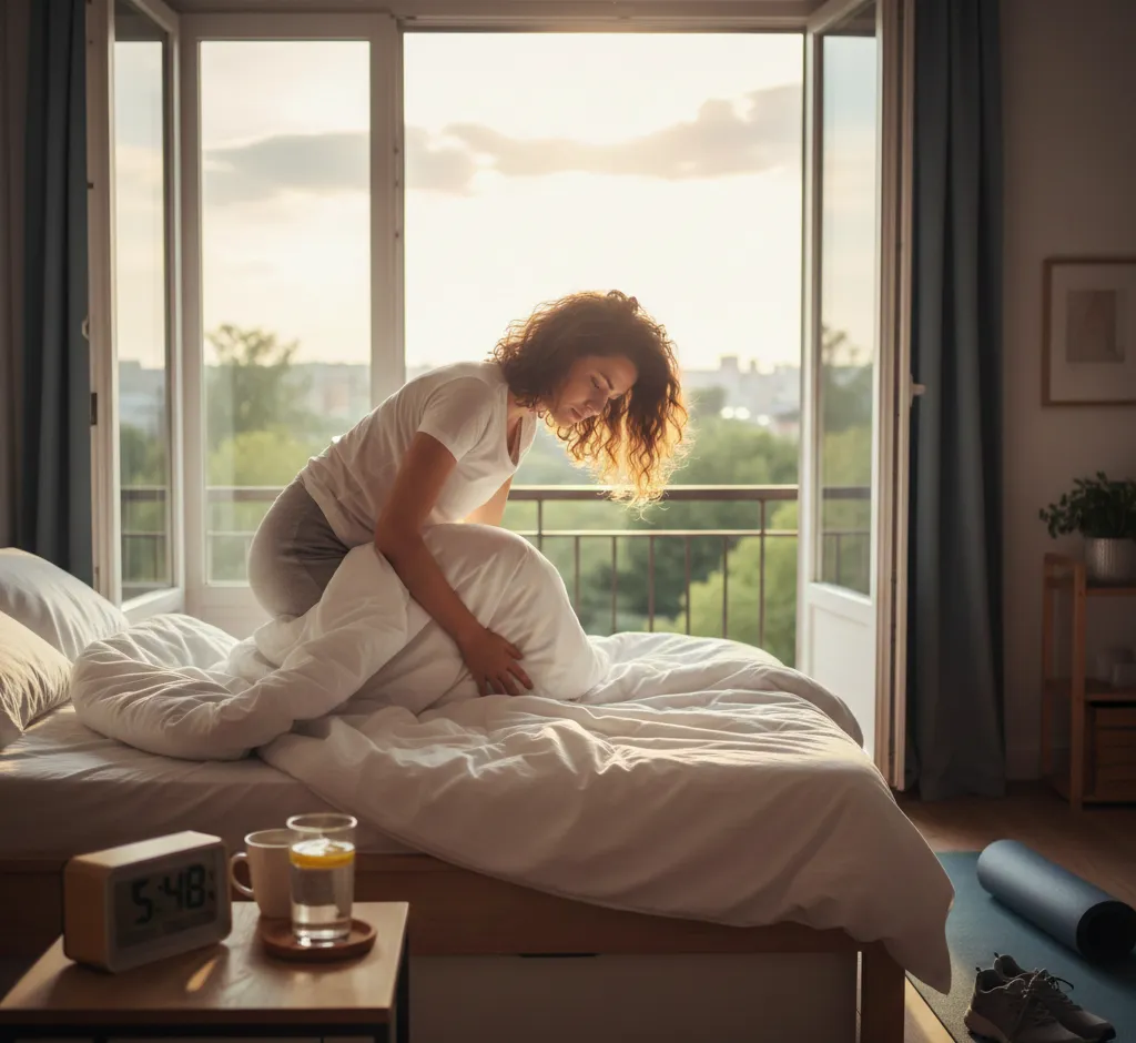 Kaip atsikelti anksčiau po bemiegės nakties: praktiškas gidas pavargusiems rytams