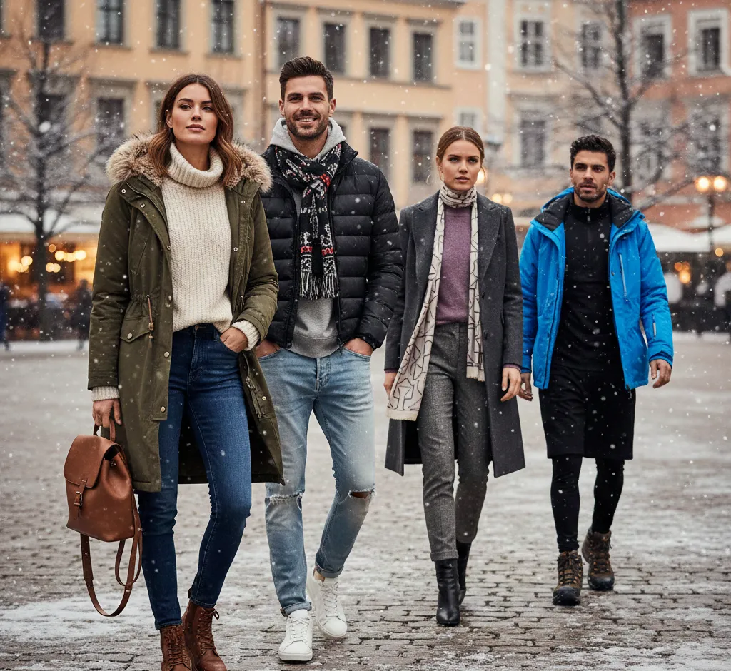 Kaip derinti žieminę striukę su kitais drabužiais: stiliaus ir šilumos gidas