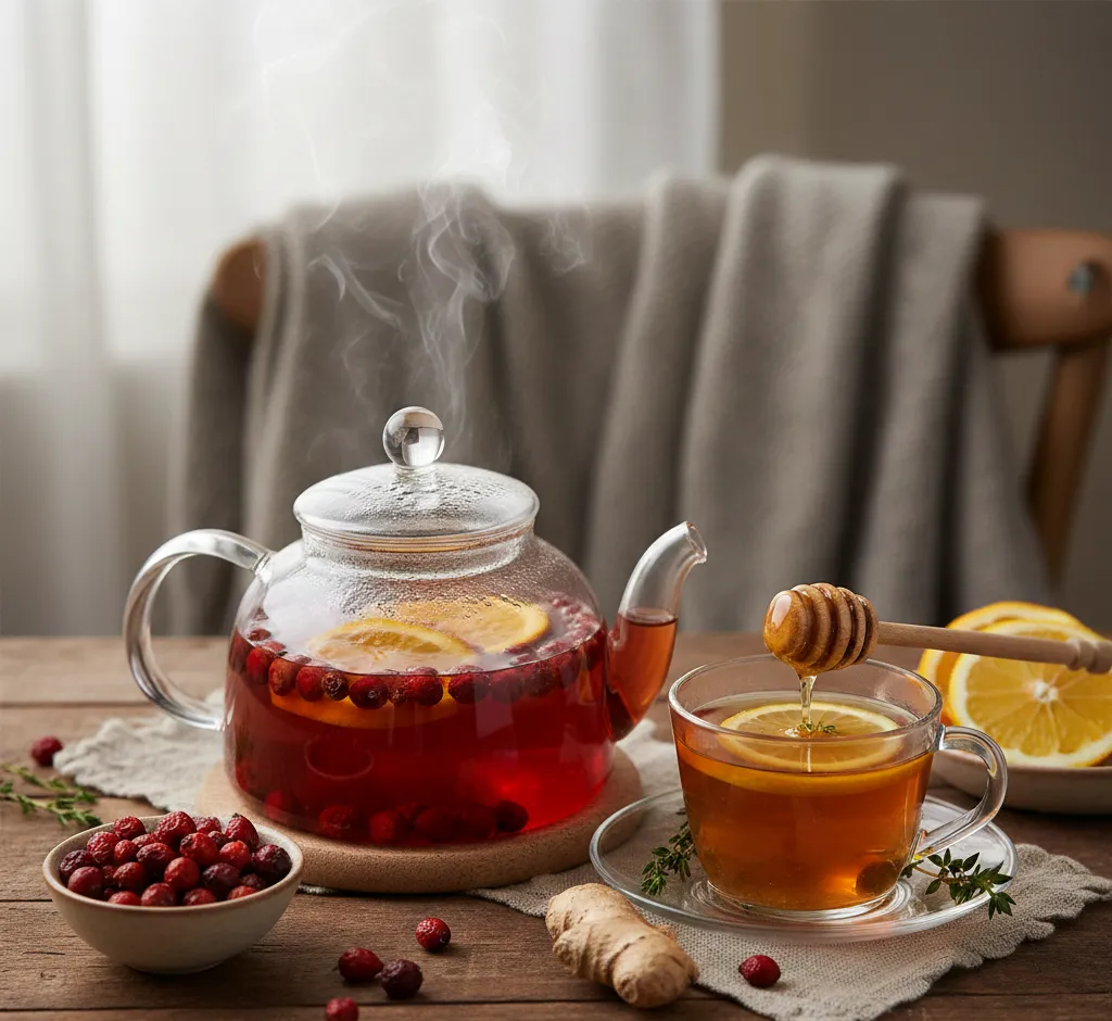 Kaip gaminti erškėtrožių uogų arbatą imunitetui: pilnas namų gidas