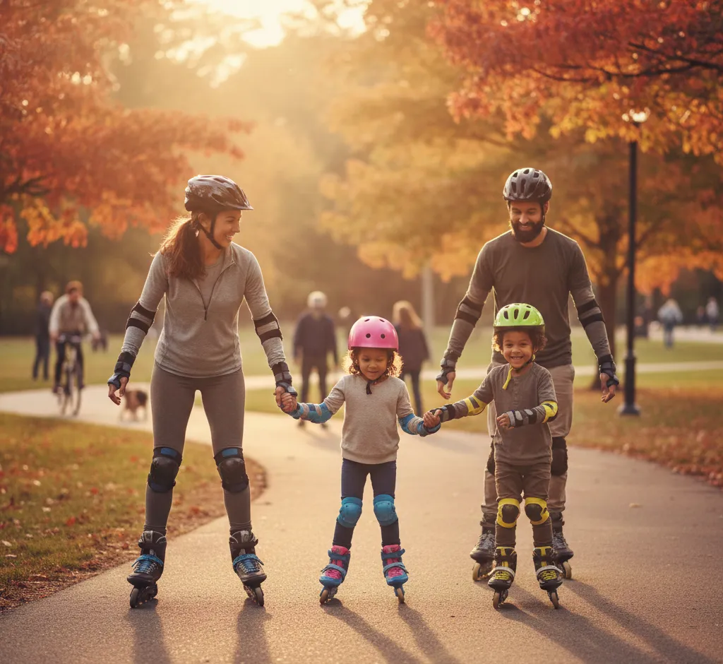 Kaip įtraukti šeimą į čiuožimą: nuo pirmų žingsnių iki bendros tradicijos