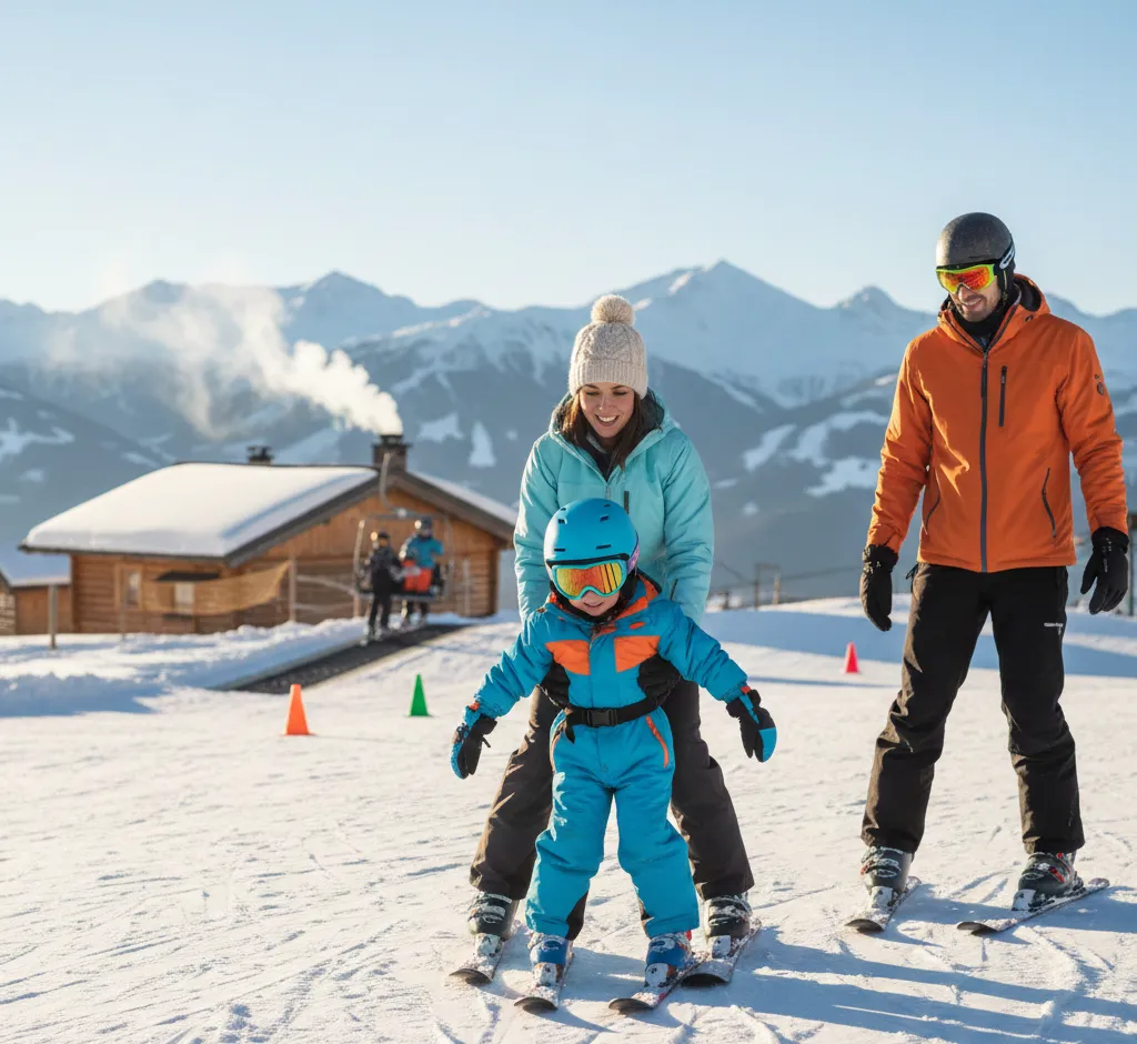 Kaip mokyti vaikus slidinėti: praktiškas tėvų gidas nuo pirmo žingsnio ant sniego