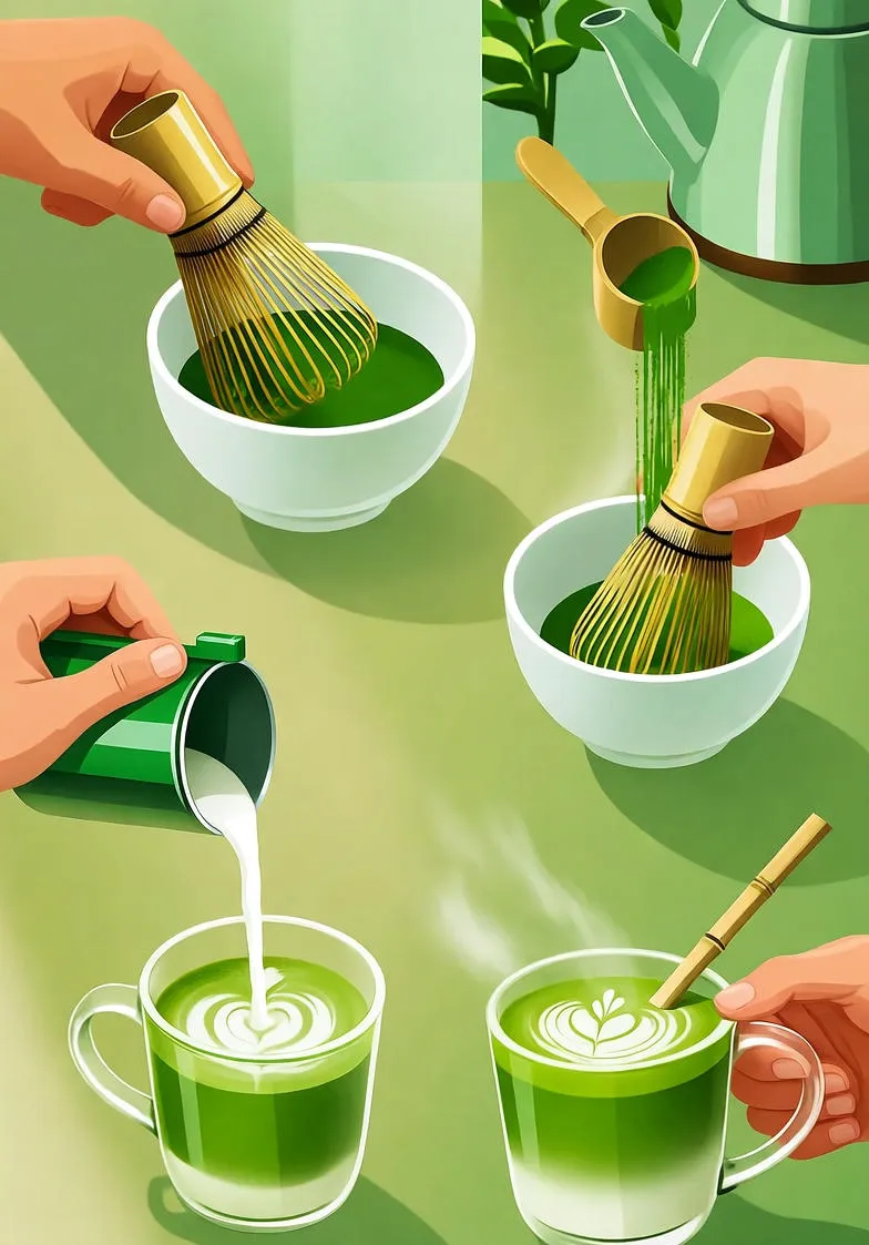 Kaip namuose paruošti tobulą matcha latte: žingsnis po žingsnio vadovas