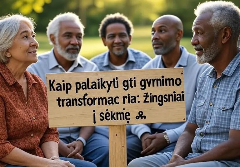 Kaip palaikyti gyvenimo transformaciją: žingsniai į sėkmę
