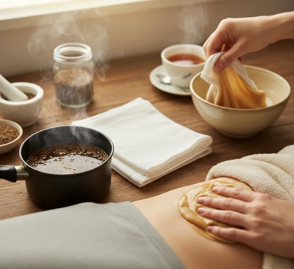 Kaip paruošti kmynų kompresą pilvo diegliams: natūrali pagalba namuose