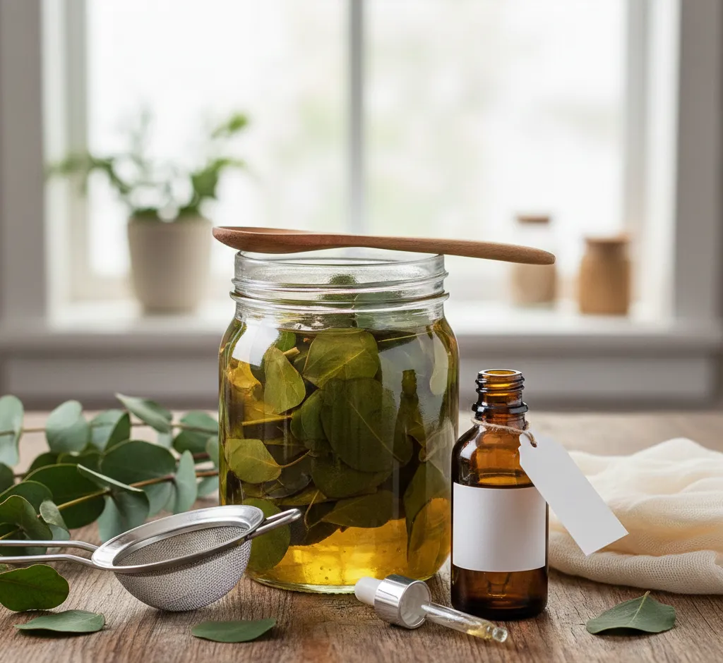 Kaip pasigaminti eukalipto aliejų kvėpavimui palengvinti: saugus ir veiksmingas gidas namams