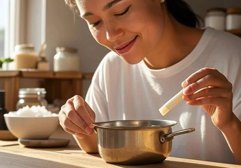 Kaip Pasigaminti Natūralų Lūpų Balzamą su Kokosais Namuose