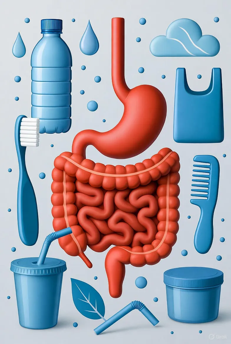 Kaip plastikas kenkia žarnynui: paslėpti pavojai ir apsaugos būdai