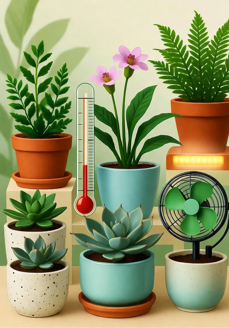 Kambariniai augalai ir temperatūra: Kaip išlaikyti idealias sąlygas namuose