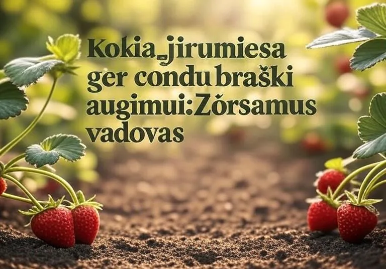 Kokia šviesa geriausia braškių augimui: Išsamus vadovas