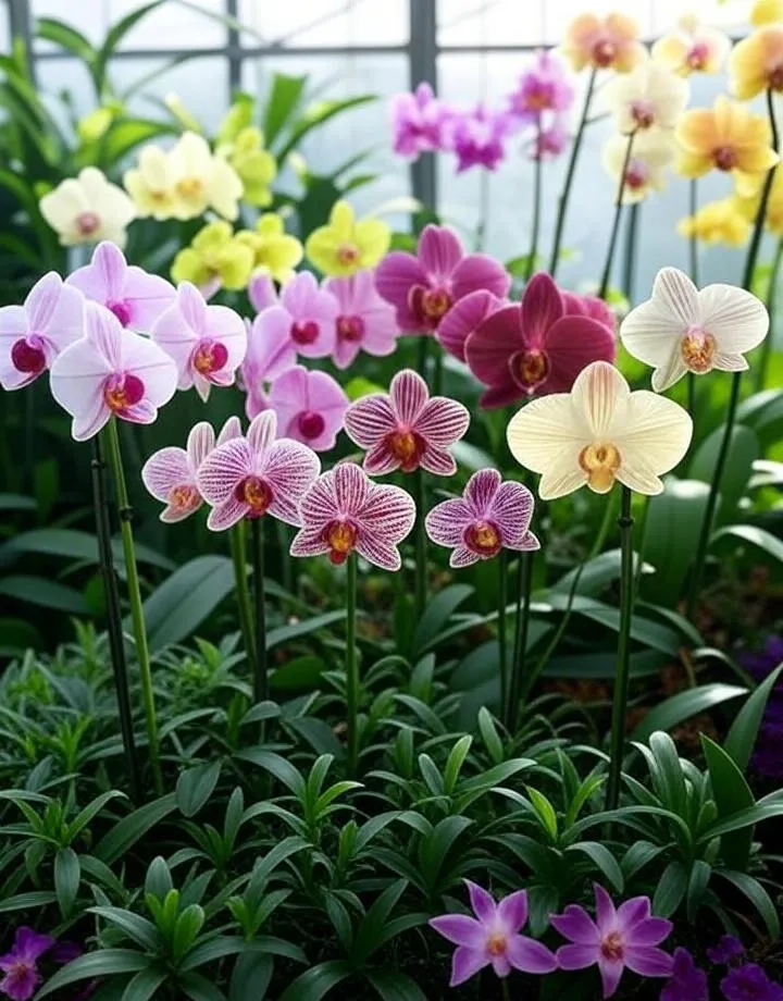 Kokia šviesa geriausia orchidėjų augimui?