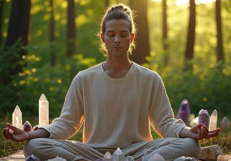 Kristalų energetikos meditacija: kaip kristalai stiprina dvasinę praktiką