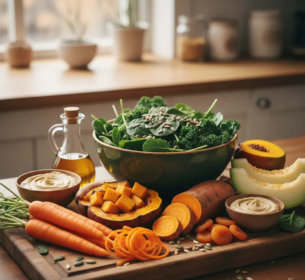 Kur gauti vitamino A veganams kasdien: pilnas praktinis gidas