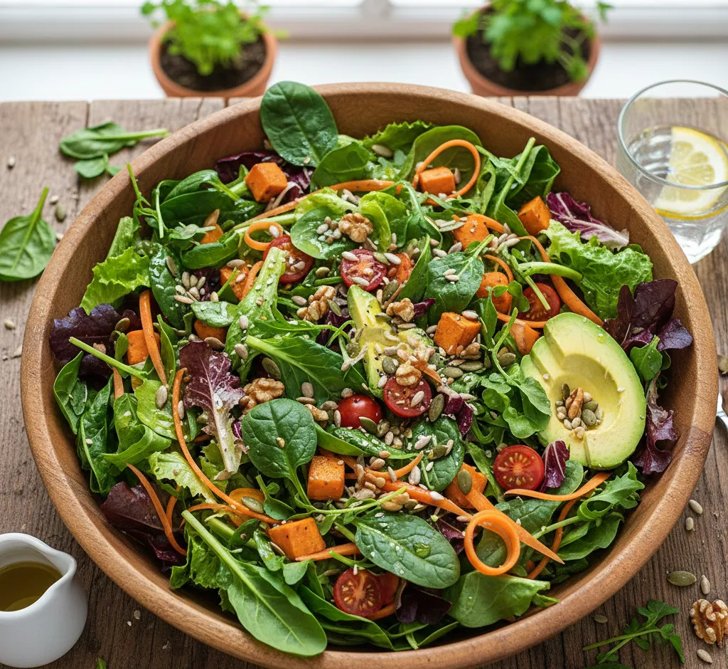 Kur rasti vitamino A iš lapų salotų: nauda, kiekis ir praktiški patarimai kasdieniam mitybos racione