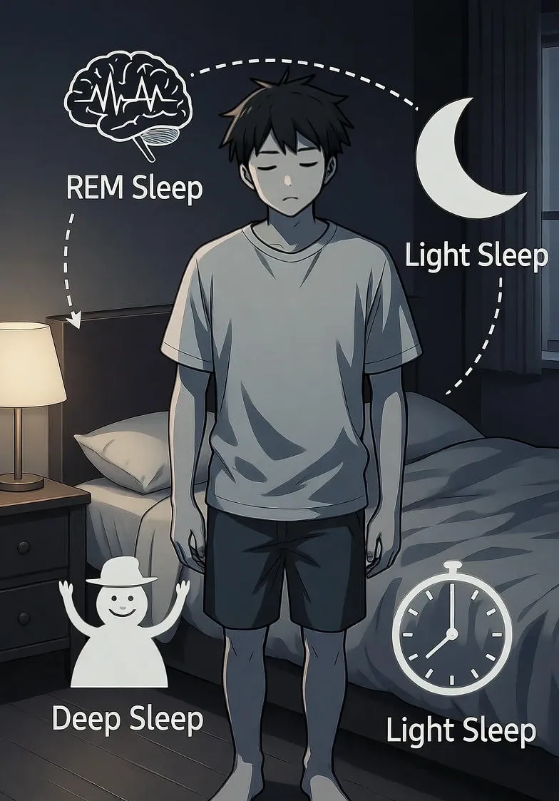 Lunatikavimas ir jo poveikis miego ciklui: kas vyksta naktį ir kaip tai veikia jūsų sveikatą