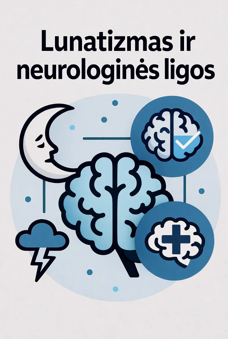 Lunatizmas ir neurologinių ligų ryšys: ką slepia naktiniai žingsniai