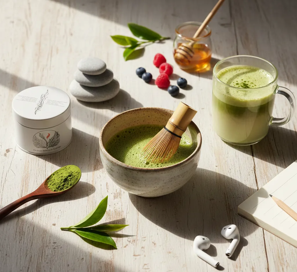 Matcha arbata ir energija: kaip natūraliai palaikyti organizmo „baterijas“