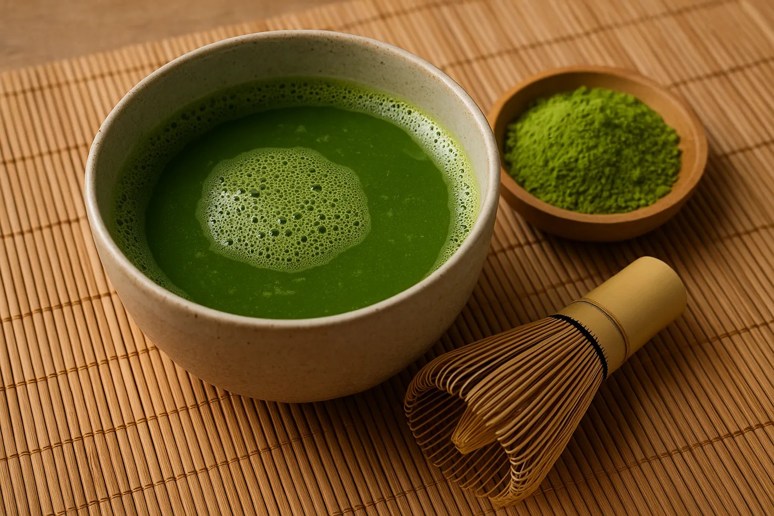 Matcha arbata ir psichologinė gerovė: žalioji energija jūsų vidinei pusiausvyrai