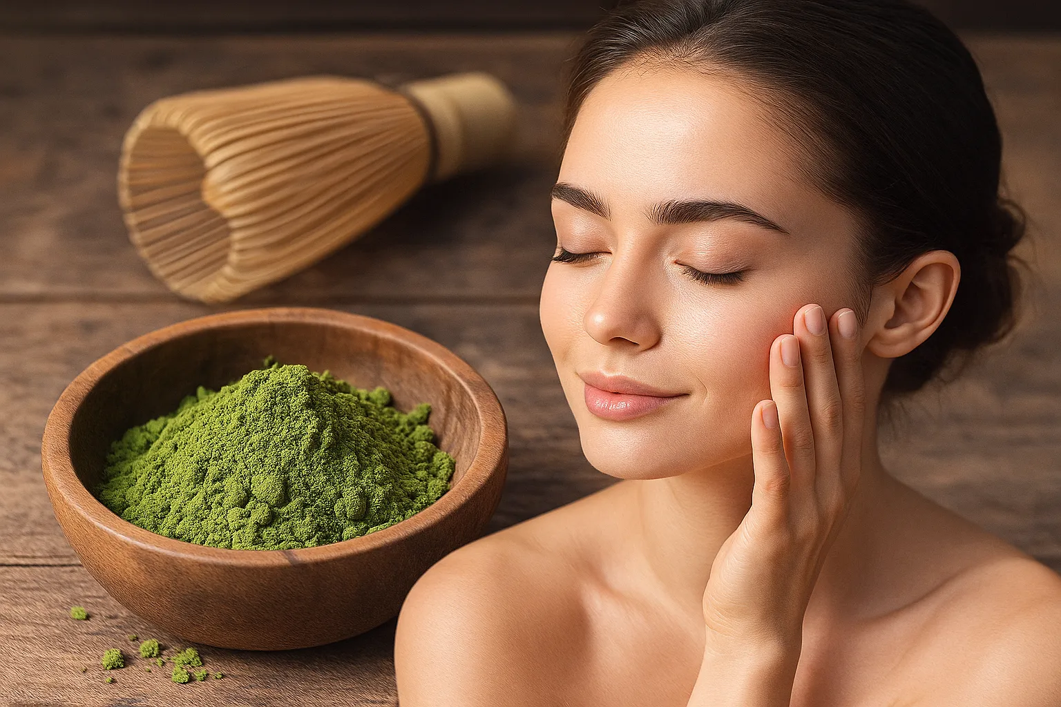Matcha nauda odos elastingumui: natūrali jaunystės paslaptis