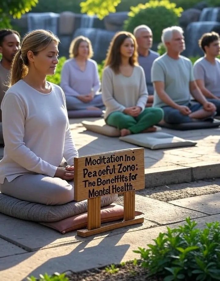 Meditacija ramybės zonoje: psichikos sveikatos nauda