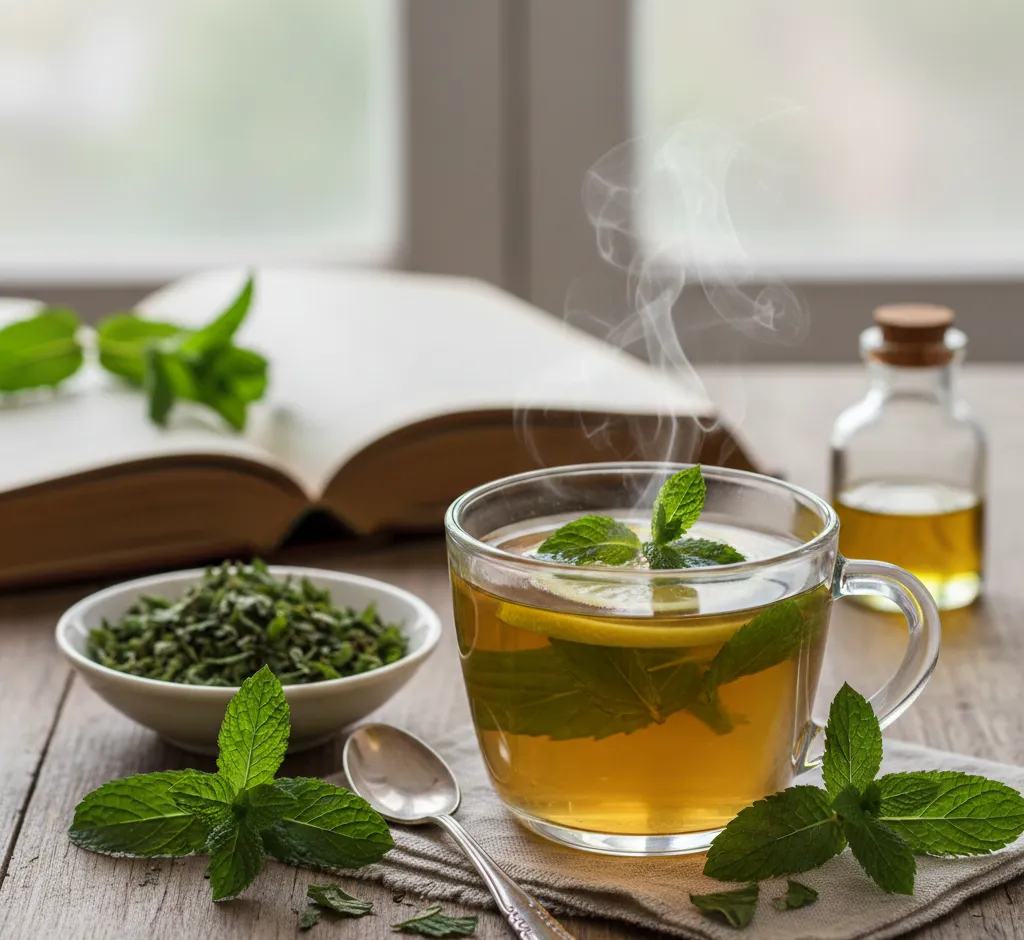 Mėtos Lapų Užpilas Skrandžio Skausmui: Gamtos Dovana Virškinimo Trikimams Raminti