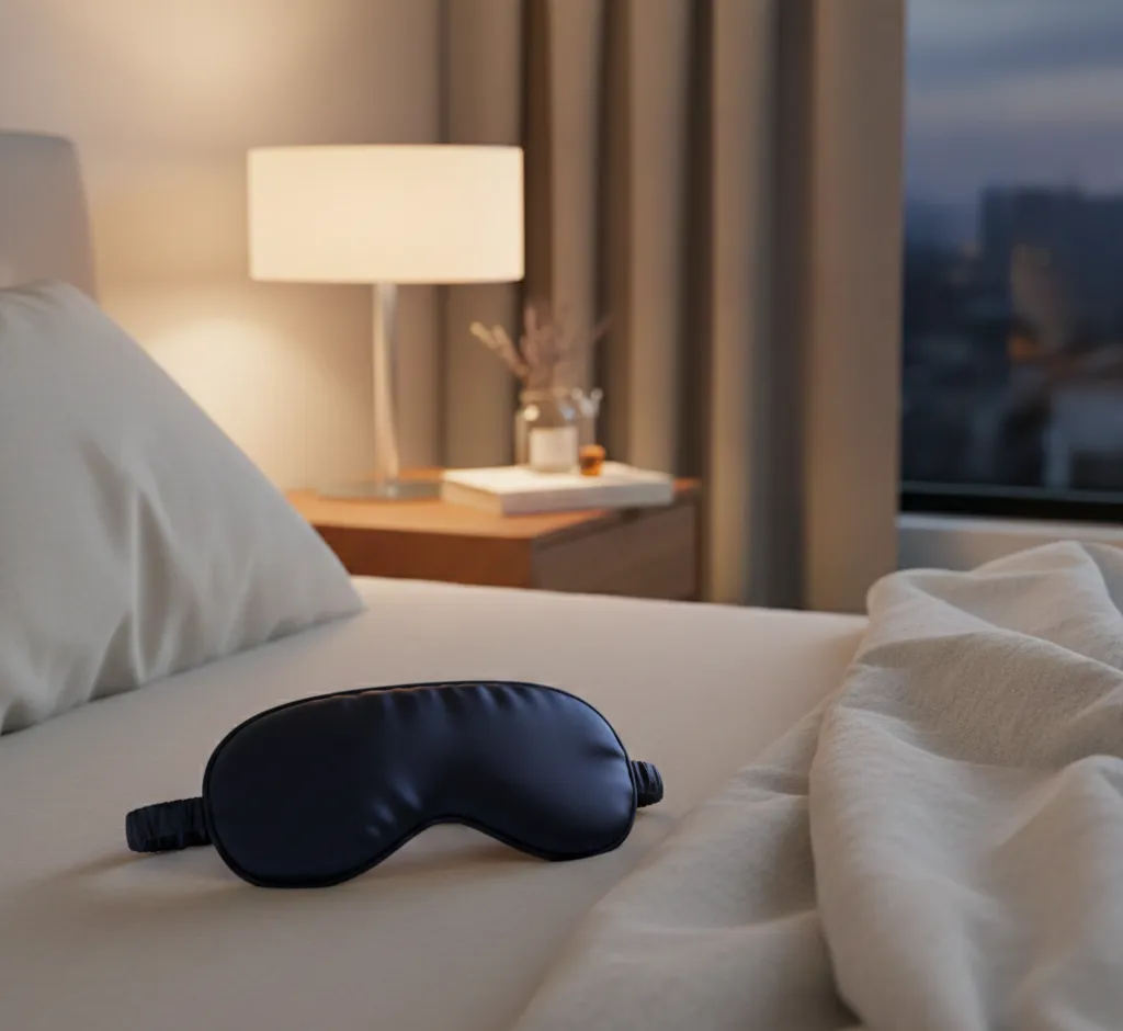 Miego kaukė tamsai užtikrinti: kaip paprasta priemonė gali kardinaliai pagerinti jūsų poilsį