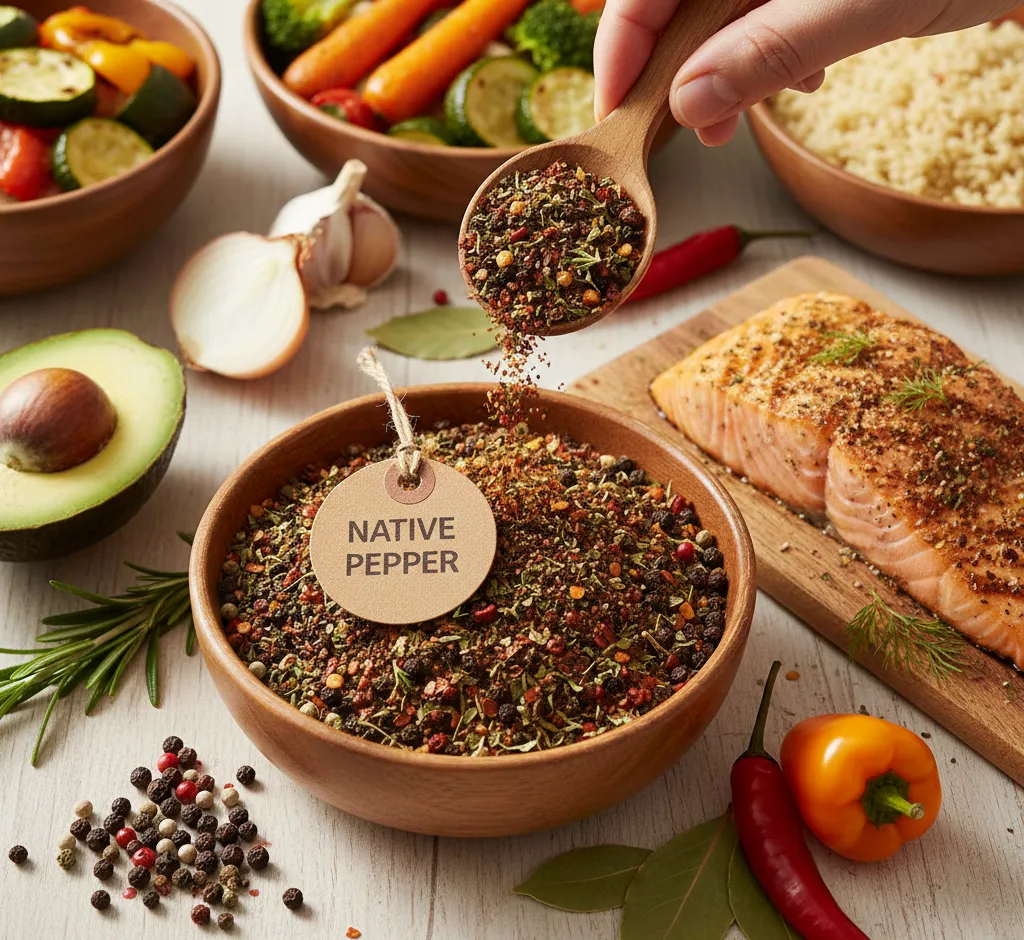 Native Pepper – natūralus skonis be druskos tavo virtuvėje