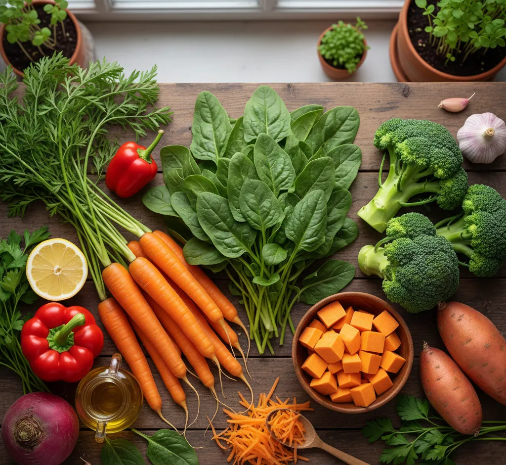 Pavasario Vitamino A Šaltiniai: Daržovės, Stiprinančios Imunitetą ir Regėjimą