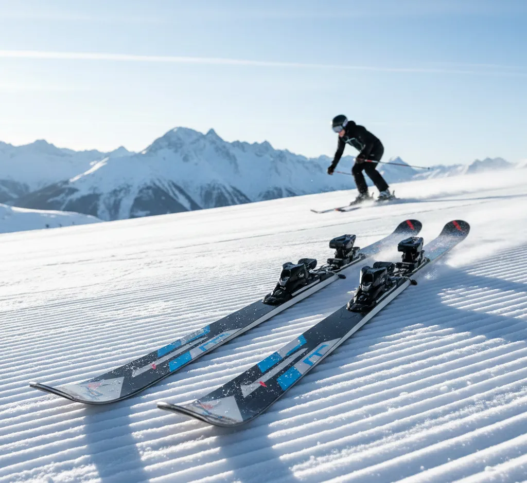 Pažengusiems Slidininkams: Kietos ir Siauros Slidės – Tikslumas ir Greitis Trasose