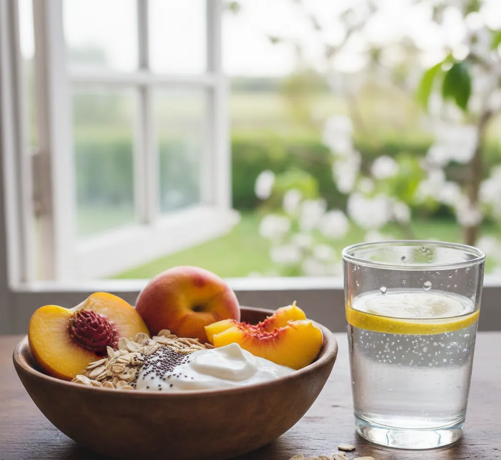 Persikai ir skaidulos: natūralus būdas gerinti žarnyno veiklą