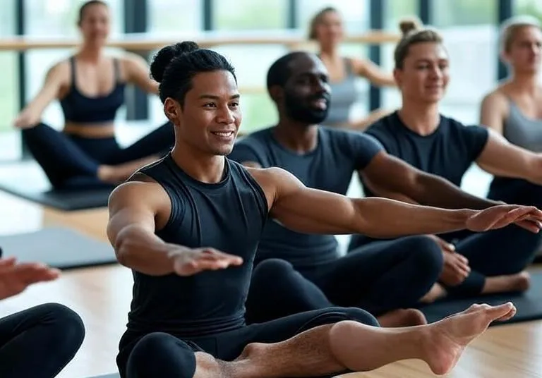 Pilatesas grupėje: giliųjų raumenų mokslas ir nauda sveikatai