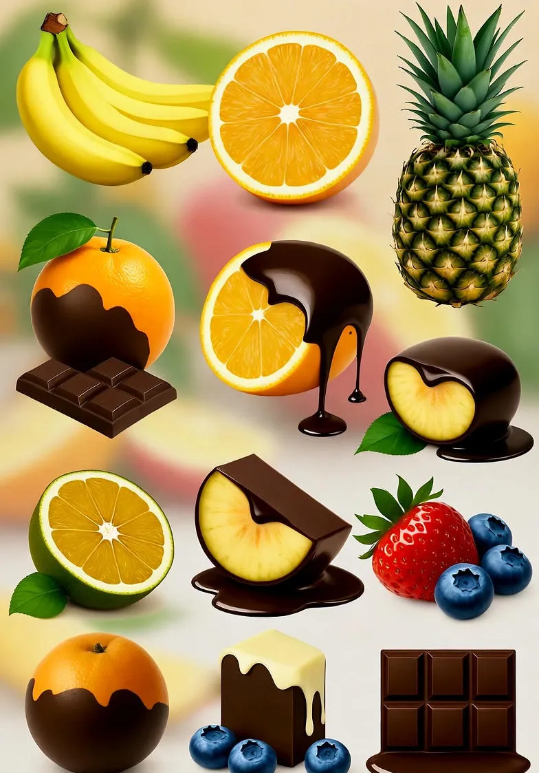 Puikūs Šokolado ir Vaisių Deriniai: Saldžios Harmonijos Kūrimas