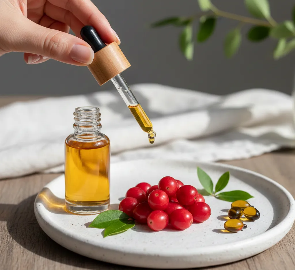 Riberry ir vitaminas E: natūralus duetas jaunatviškai ir švytinčiai odai