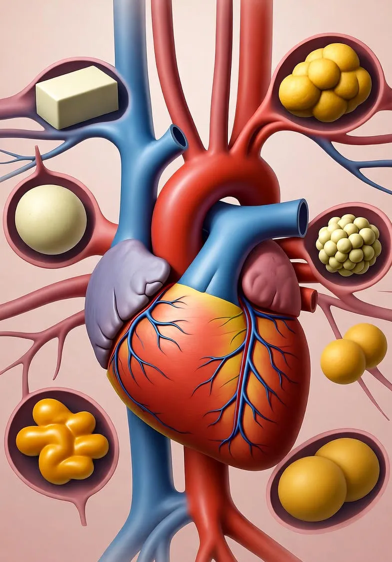 Riebalų poveikis kraujotakai: kaip mityba formuoja širdies ir kraujagyslių sveikatą