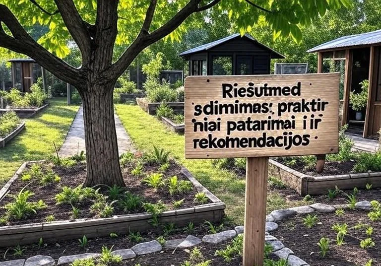 Riešutmedžių sodinimas: praktiniai patarimai ir rekomendacijos