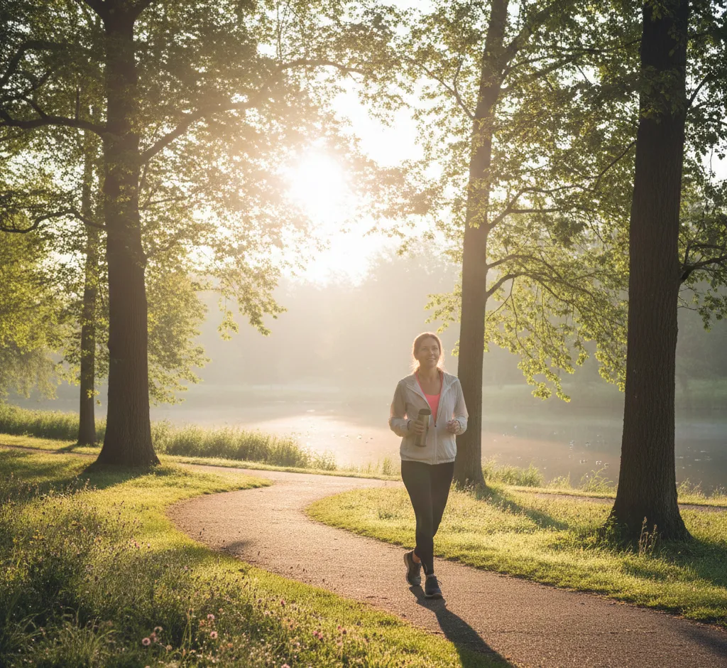 Rytiniai pasivaikščiojimai po pabudimo: įprotis, keičiantis kūną ir mintis